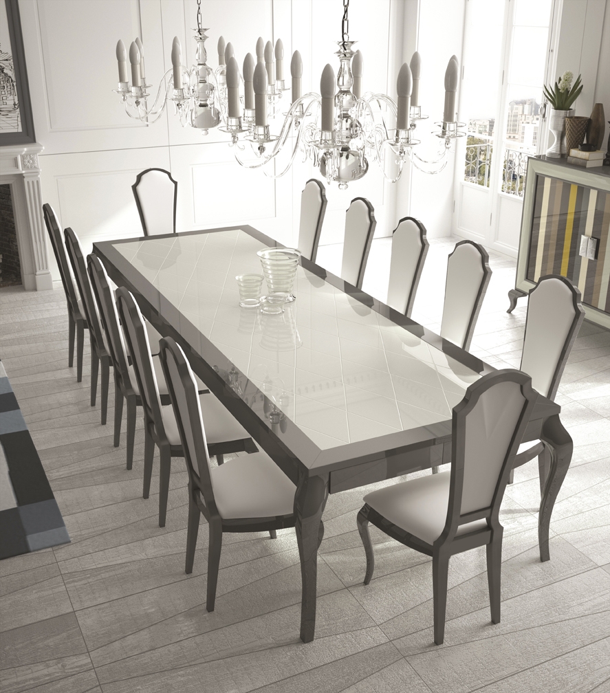 Обеденный стол на 12 человек в стиле Неоклассика