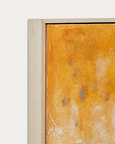 Selnar Абстрактная желтая картина 200 х 120 см