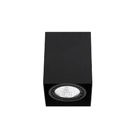 Накладной светильник TEKO 1 черный LED CRI95 17-24W 4000K 56є