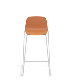 Барный стул Maarten Sled Counter Stool Base пластиковая низкая спинка