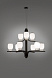 Подвесной светильник TheChandelier 9L Black