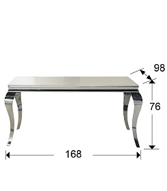 Стол обеденный Barroque 160 см