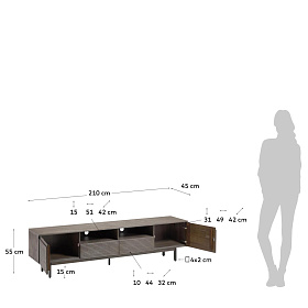 Тумба под TV Indiann 210 x 55 cm