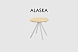 Столик Alaska TEAK NATURAL- WHITE WASH D50