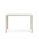 Culip Алюминиевый барный стол с порошковым покрытием белого цвета 150 x 77 см