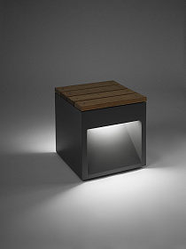 Уличный светильник Lap Bench 45A LED серый