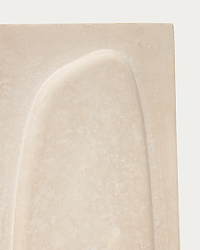 Mirta Набор из 2 картин из папье-маше бежевого цвета 29 х 39 см