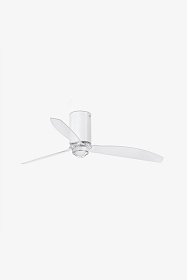 Потолочный вентилятор Mini Tube Fan белый/прозрачный 128 см