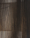 Потолочный плафон из хлопка Cantia с черной отделкой Ø 47 см