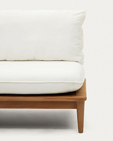 Portitxol набор из модульного дивана и столика из массива тикового дерева