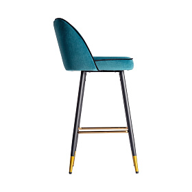 Барный стул Carpi бирюзового цвета