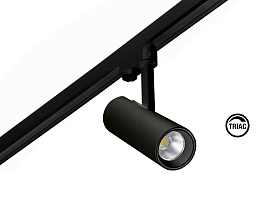 Трековый светильник Fuga MEDIUM черный LED MEAT 28W 4000K 24є TRIAC