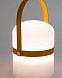 Настольная мини-лампа Lame горчично-желтого цвета