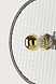 Бра Lass с золотым цоколем A1053/5 и стеклянным диском 1225/30 см