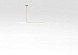 Подвесной светильник Ambrosia 120 22K матовое золото