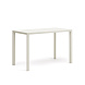 Culip Алюминиевый барный стол с порошковым покрытием белого цвета 150 x 77 см