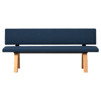 Скамейка Plania Bench со спинкой 160 см