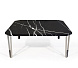 Кофейный столик Ionic Nero Marquina Marble квадратный 