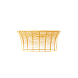 Столик низкий Aram Mustard