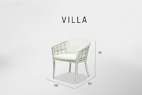 Кресло обеденное Villa OFF WHITE