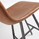 4 полубарных стула Trac (комплект) коричневая экокожа
