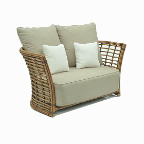 Диван двухместный Villa NATURAL RATTAN