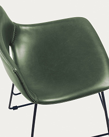 Полубарный стул Ziggy зеленый