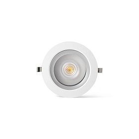 Встраиваемый светильник KOBO белый 25W 2700K CRI90 UGR<19 60° IP65 CASAMB