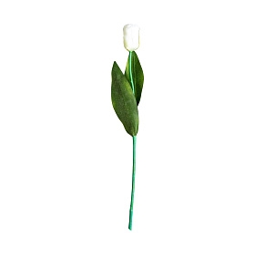 Цветок TULIPAN в белом цвете