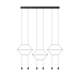 Люстра Wireflow lineal 0325 1-10V 2700 K
