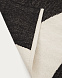 Sotty Черно-белый хлопковый ковер 160 x 230 см