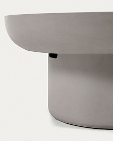 Журнальный столик Taimi из бетона для улицы Ø 140 x 60 см