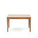 Yain Раздвижной стол из дубового шпона и массива дуба 120 (180) x 80 см