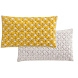 Подушка Silai Yellow - White 60x35