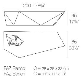 Скамейка Faz