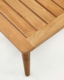 Portitxol Журнальный столик из массива тикового дерева 80 x 80 см