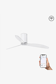 MINI TUBE FAN M Белый глянцевый/прозрачный вентилятор DC SMART