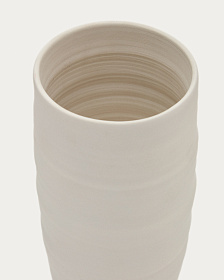 Macae Керамическая ваза белая Ø 27 см