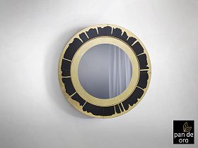 Ocaso Настенное зеркало черный/золотой D90
