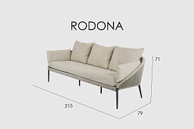 Диван трехместный Rodona 24173_B