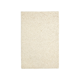 Miray Ковер белый шерстяной 160 x 230 см