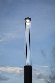 RUSH 3700 Лампа на столбе темно-серого цвета 3000K 360° CASAMBI