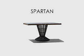 Стол обеденный Spartan BLACK MUSHROOM 160х100