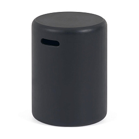 Столик Taimi из бетона в черном цвете