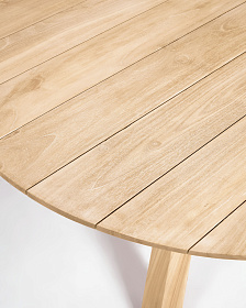 Teresinha Круглый садовый стол из массива тикового дерева Ø 120 см