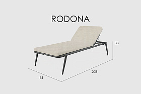 Шезлонг RODONA 24181