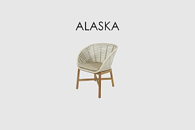 Обеденный стул Alaska NATURAL TEAK