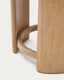 Приставной столик Xoriguer из массива эвкалипта Ø63,5 см