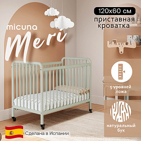 Кровать Micuna Meri 120*60 mint