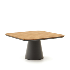 Tudons Садовый стол из алюминия серого цвета